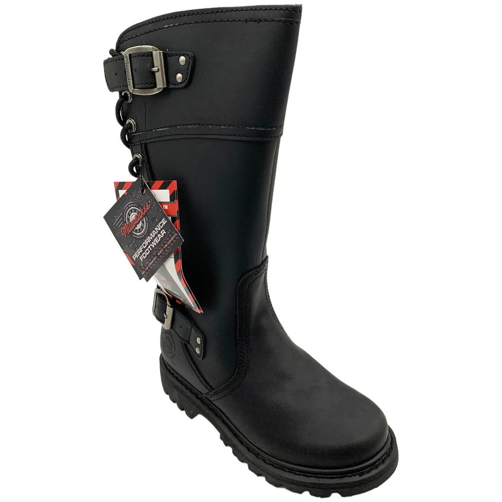 Milwaukee Motorcycle Clothing Women's Dream Girl Biker Boot Black - Medium